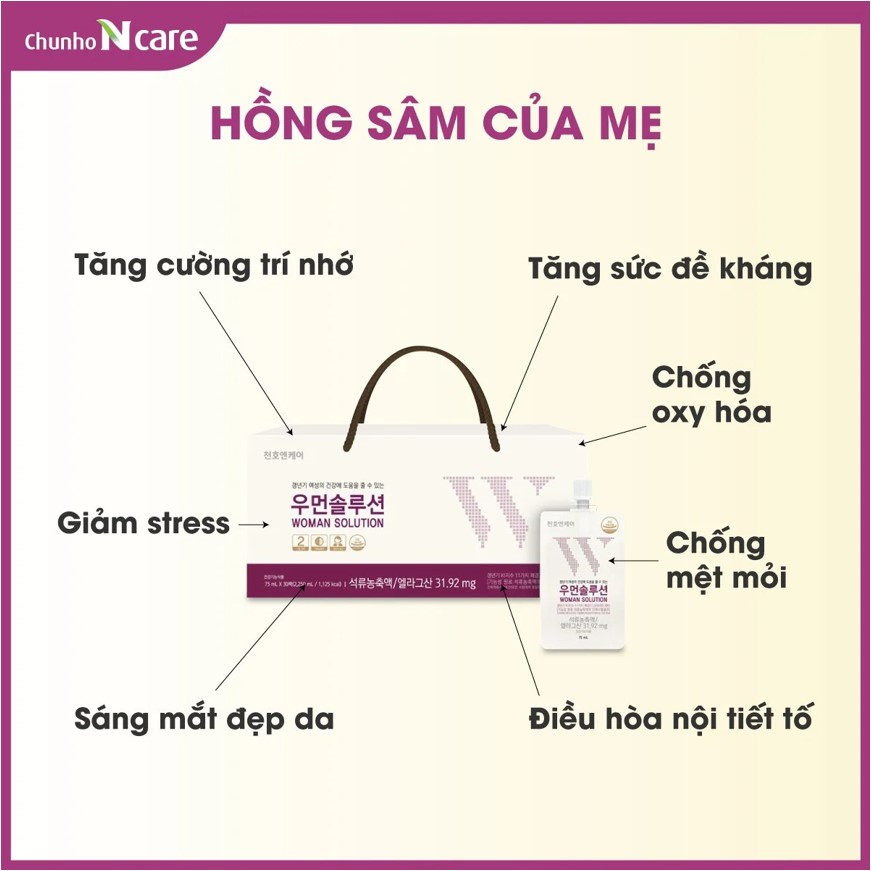 Hồng sâm lựu Chunho 