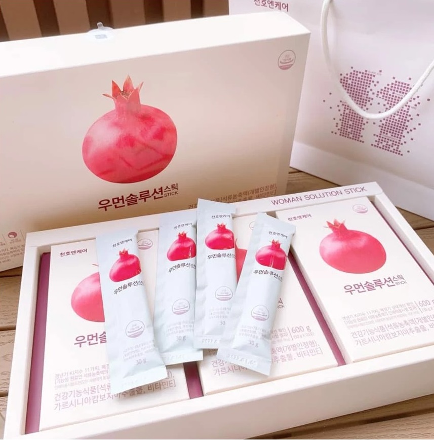 thạch lựu collagen chunho 